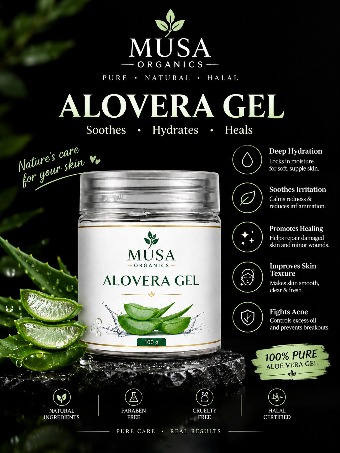 Aloe Vera Gel – 100g