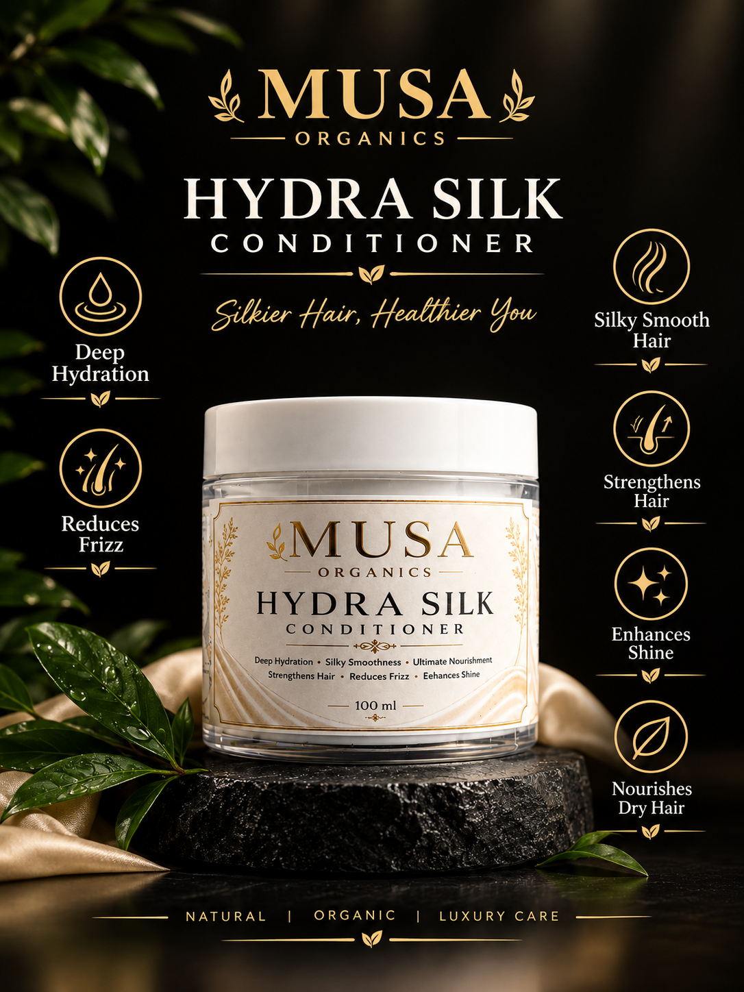 Hydra Silk Conditioner – 100g
